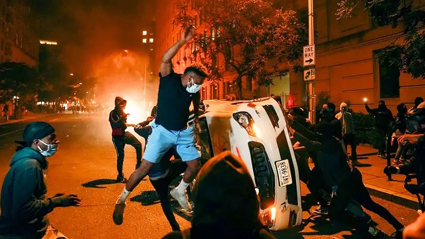 протесты в США