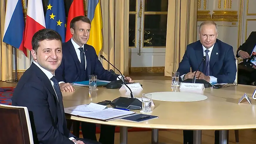 Путин и Зеленский