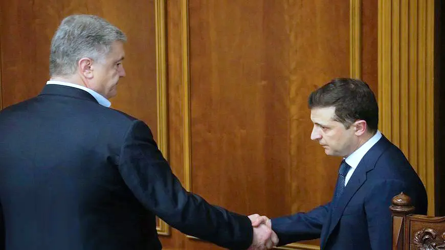 Зеленский и Порошенко
