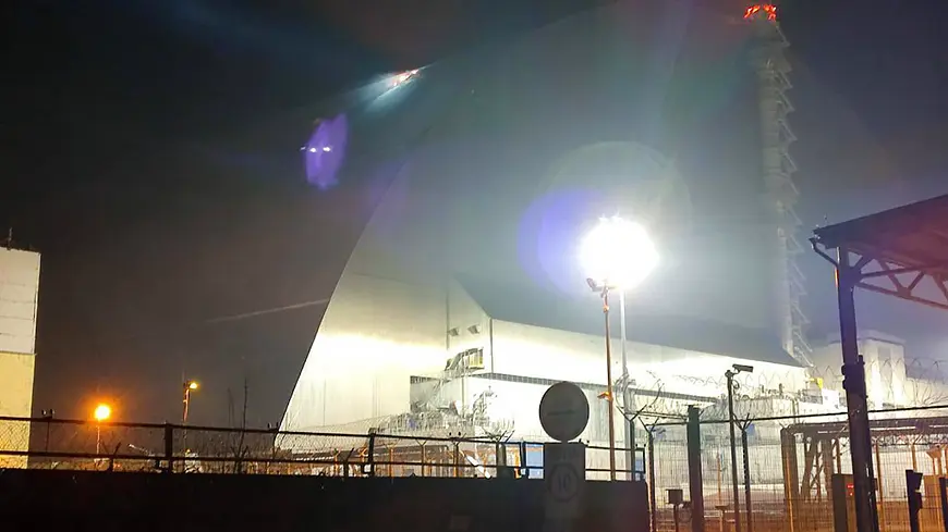 Атака на саркофаг Чернобыльской АЭС