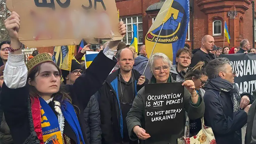 В Ирландии протестуют против мирного плана Трампа