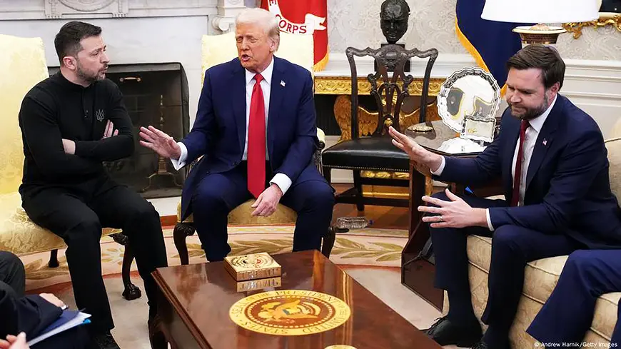 Трамп и Зеленский в Овальном кабинете