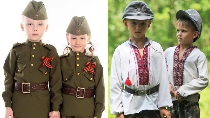 дети в россии и на украине