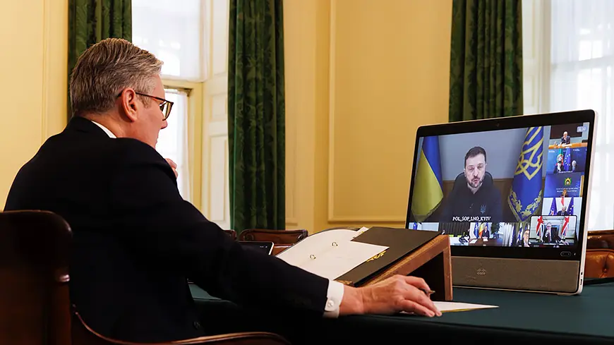 Кир Стармер на связи с Зеленским