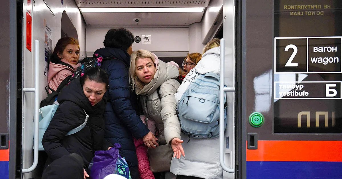 украинские беженцы