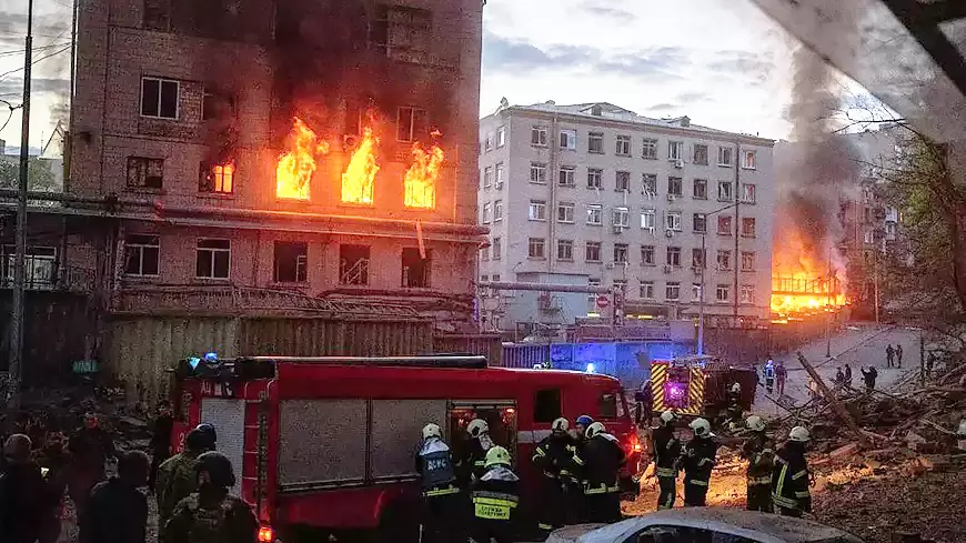 Ракетный удар 29 декабря 2023 года по военному заводу «Артём» в Киеве