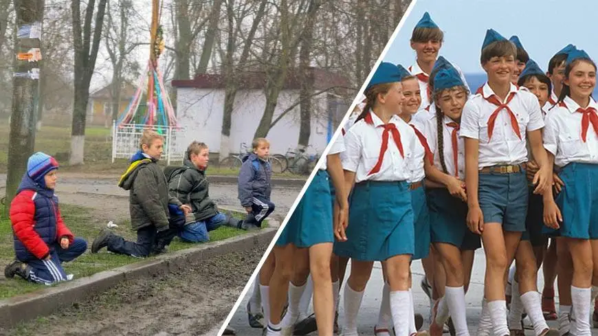 Украинские дети в СССР и сейчас