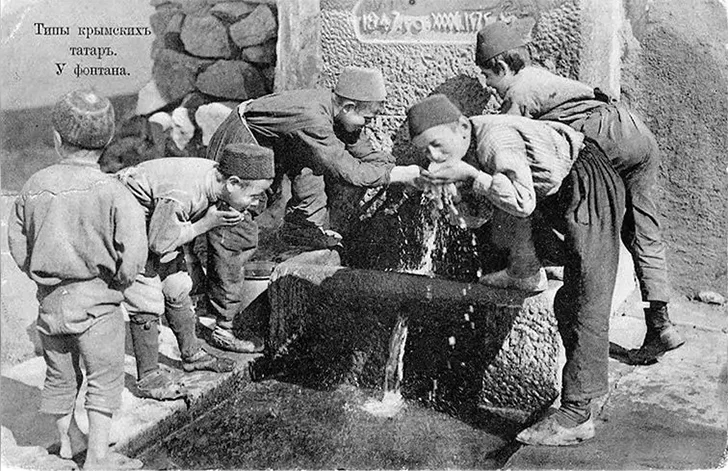 Дореволюционная карта Таврической губернии