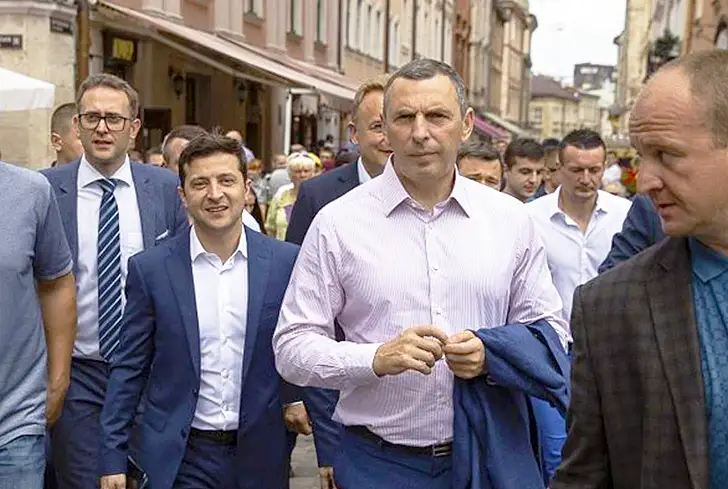 Сергей Шефир и Владимир Зеленский