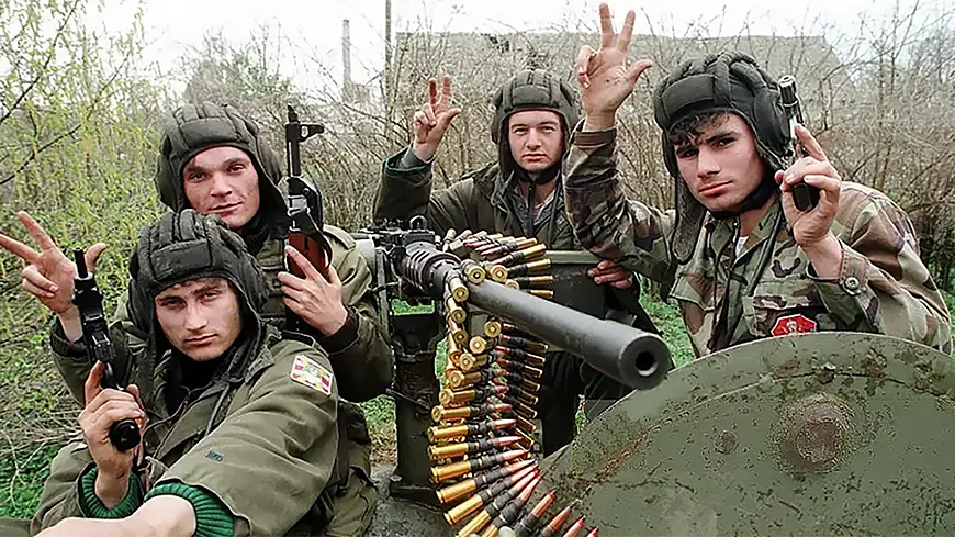 Бойцы ополчения Восточной Славонии