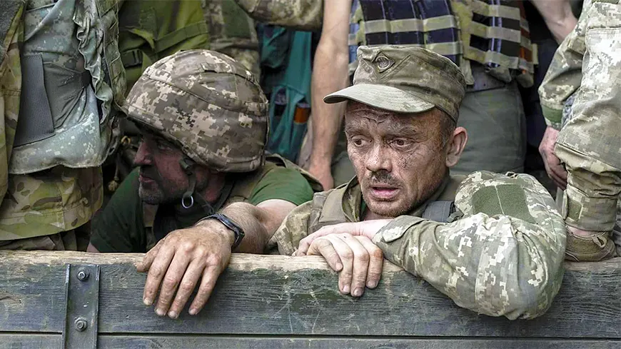 украинский солдат