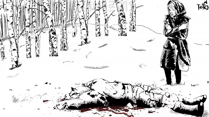 погибший украинец картина