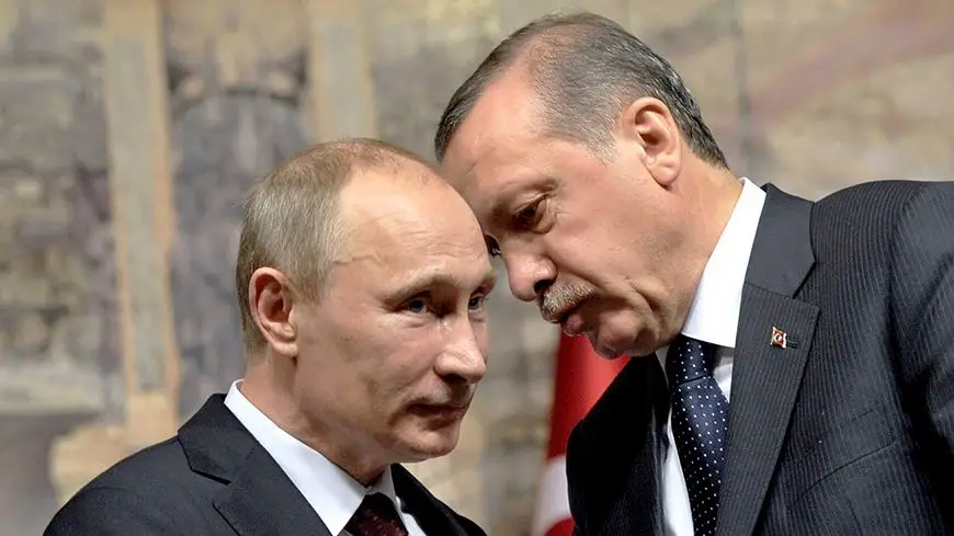 Путин и Эрдоган шушукаются