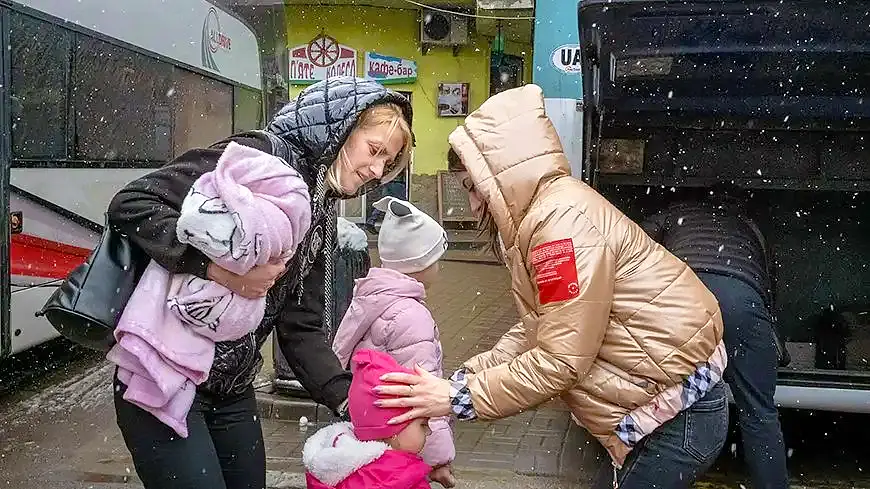 Возвращение украинцев домой